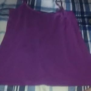 Purple tank top